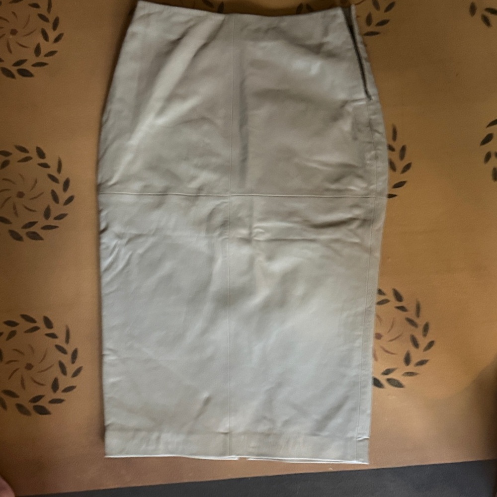 Bod&Christensen leather pencil skirt
